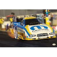 Matt Hagan NHRA Funny Car Driver Signed 12x18 Glossy Photo JSA Authenticated
