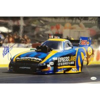 Matt Hagan NHRA Funny Car Driver Signed 12x18 Glossy Photo JSA Authenticated