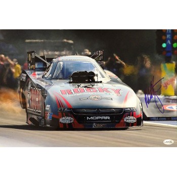 Matt Hagan NHRA Funny Car Driver Signed 12x18 Glossy Photo JSA Authenticated