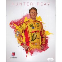 Ryan Hunter-Reay Indy Car Racer Signed 8x10 Promo Photo JSA Authenticated