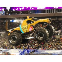 Nicole Johnson Monster Truck Driver Signed 11x14 Glossy Photo JSA Authenticated