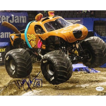 Nicole Johnson Monster Truck Driver Signed 11x14 Glossy Photo JSA Authenticated