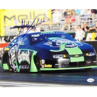 Alex Laughlin NHRA Driver Signed 11x14 Glossy Photo JSA Authenticated