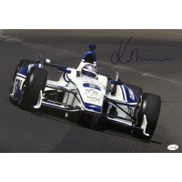 Katherine Legge Indy Car Racer Signed 12x18 Glossy Photo JSA Authenticated