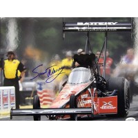 Spencer Massey NHRA Drag Racer Signed 11x14 Glossy Photo JSA Authenticated