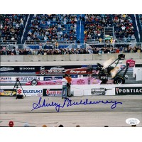Shirley Muldowney NHRA Driver Signed 8x10 Glossy Photo JSA Authenticated