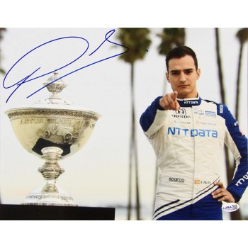 Alex Palou Indy Car Racer Signed 11x14 Glossy Photo JSA Authenticated
