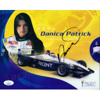 Danica Patrick CART Racer Signed 8x10 Promo Cardstock Photo JSA Authenticated Danica Patrick CART Racer Signed 8x10 Promo Cardstock Photo JSA Authenticated