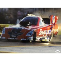 Cruz Pedregon NHRA Drag Racer Signed 11x14 Glossy Photo JSA Authenticated