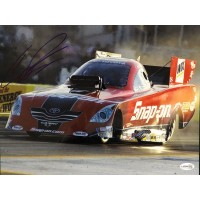 Cruz Pedregon NHRA Drag Racer Signed 11x14 Glossy Photo JSA Authenticated