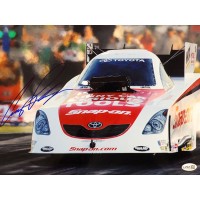 Cruz Pedregon NHRA Drag Racer Signed 11x14 Glossy Photo JSA Authenticated