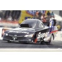 Cruz Pedregon NHRA Drag Racer Signed 12x18 Glossy Photo JSA Authenticated