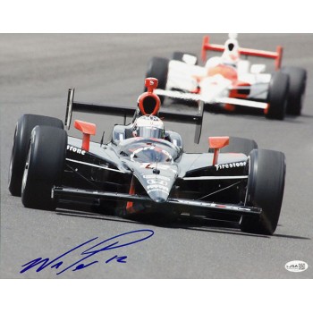 Will Power Indy Car Racer Signed 11x14 Glossy Photo JSA Authenticated