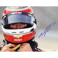 Will Power Indy Car Racer Signed 11x14 Glossy Photo JSA Authenticated