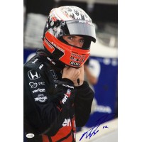 Will Power Indy Car Racer Signed 12x18 Glossy Photo JSA Authenticated