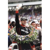 Will Power Indy Car Racer Signed 12x18 Glossy Photo JSA Authenticated