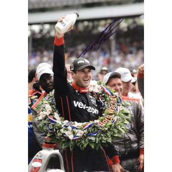 Will Power Indy Car Racer Signed 12x18 Glossy Photo JSA Authenticated