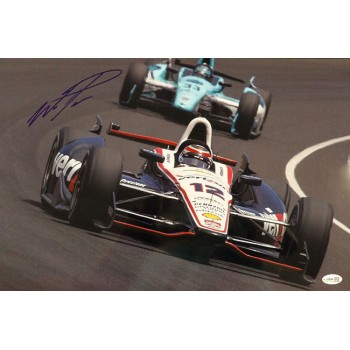 Will Power Indy Car Racer Signed 12x18 Glossy Photo JSA Authenticated