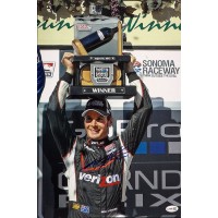 Will Power Indy Car Racer Signed 12x18 Glossy Photo JSA Authenticated