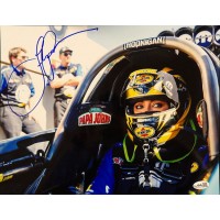 Leah Pritchett Top Fuel dragster Signed 11x14 Glossy Photo JSA Authenticated
