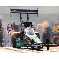 Leah Pritchett Top Fuel dragster Signed 11x14 Glossy Photo JSA Authenticated