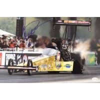 Leah Pritchett Top Fuel dragster Signed 12x18 Glossy Photo JSA Authenticated