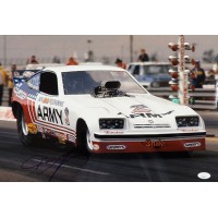 Don Prudhomme NHRA Driver Signed 12x18 Glossy Photo JSA Authenticated