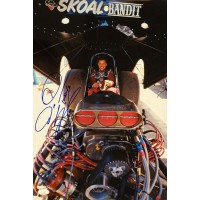 Don Prudhomme NHRA Driver Signed 12x18 Glossy Photo JSA Authenticated