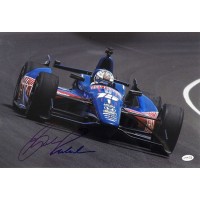 Graham Rahal Indy Car Racer Signed 12x18 Glossy Photo JSA Authenticated