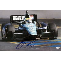 Graham Rahal Indy Car Racer Signed 12x18 Glossy Photo JSA Authenticated