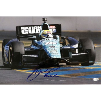 Graham Rahal Indy Car Racer Signed 12x18 Glossy Photo JSA Authenticated