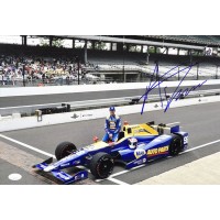 Alexander Rossi Indy Car Racer Signed 12x18 Glossy Photo JSA Authenticated