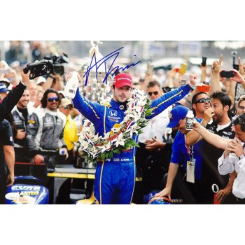 Alexander Rossi Indy Car Racer Signed 12x18 Glossy Photo JSA Authenticated