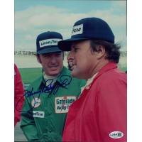 Johnny Rutherford Indy Racer Signed 8x10 Matte Photo JSA Authenticated Johnny Rutherford Indy Racer Signed 8x10 Matte Photo JSA Authenticated