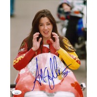 Angelle Sampey NHRA Driver Signed 8x10 Glossy Photo JSA Authenticated