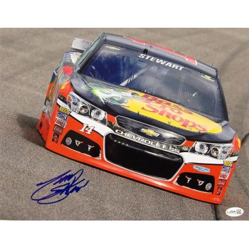 Tony Stewart NASCAR Driver Signed 11x14 Glossy Photo JSA Authenticated