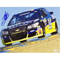 Tony Stewart NASCAR Driver Signed 11x14 Glossy Photo JSA Authenticated