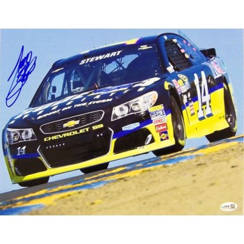 Tony Stewart NASCAR Driver Signed 11x14 Glossy Photo JSA Authenticated