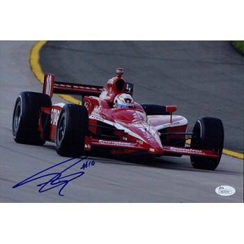 Dan Wheldon British IndyCar Driver Signed 8x12 Glossy Photo JSA Authenticated