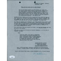 Walter Brennan Signed These Three Contract From Samuel Goldwyn JSA Authenticated