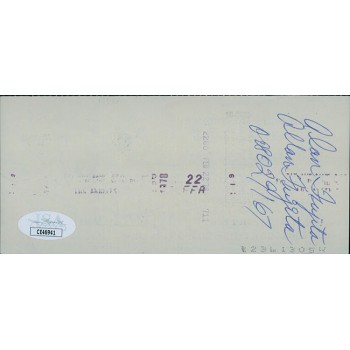 Elizabeth Montgomery Actress Signed Cancelled Personal Check JSA Authenticated