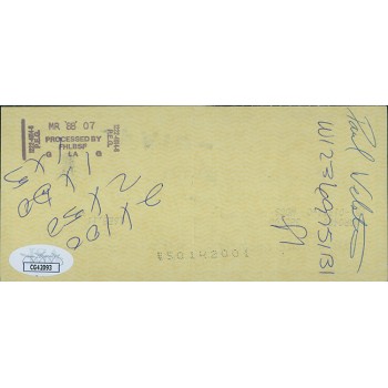 Kathleen Quinlan Actress Signed Cancelled Check JSA Authenticated