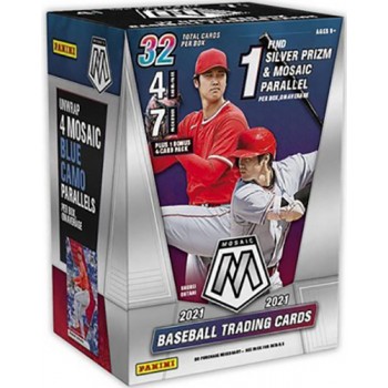 2021 Panini Baseball Mosaic Baseball Trading Card Blaster Box