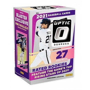 2021 Panini Donruss Optic Baseball Trading Card Blaster Box