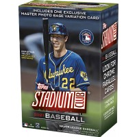 2021 Topps MLB Baseball Trading Cards Stadium Club Blaster Box