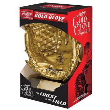 Miniature Rawlings Gold Glove Award