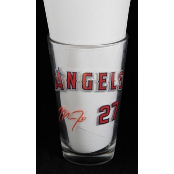 Mike Trout Los Angeles Angels Stadium Give Away SGA Pint Glass 5/21/13