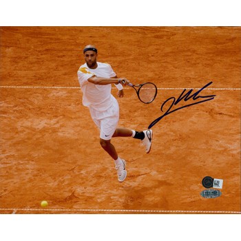 James Blake Tennis Star Signed 8x10 Glossy Photo Steiner Authenticated