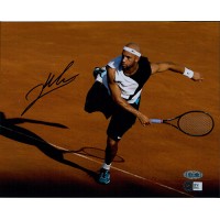 James Blake Tennis Star Signed 8x10 Glossy Photo Steiner Authenticated