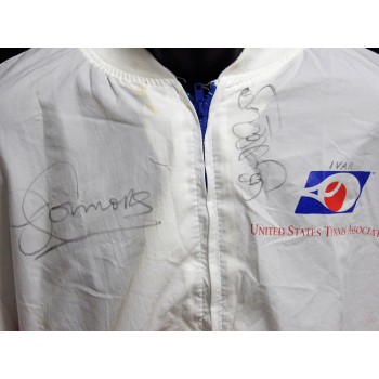 Jimmy Connors John McEnroe Signed US Tennis Association Jacket JSA Authenticated